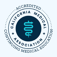 Two accreditation logos for CME & ACCME